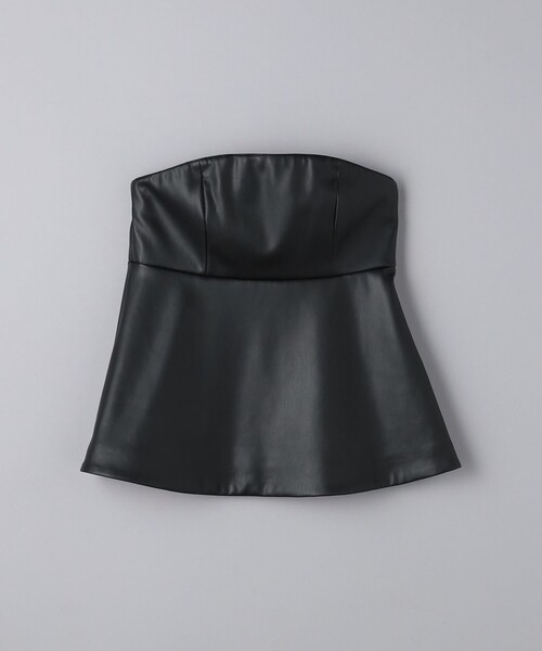 UNITED ARROWS（ユナイテッドアローズ）の「レザーライク ビスチェ（その他トップス・レディース・ブラック・FREE）」の15枚目の写真
