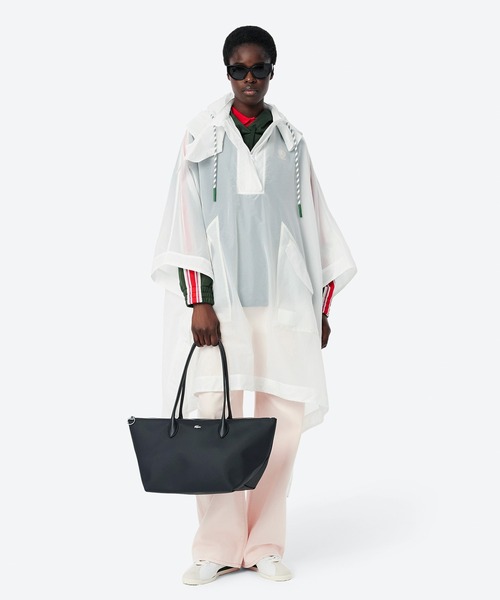 LACOSTE（ラコステ）の「ラコステアテナ トートバッグ（トートバッグ・レディース・ブラック/ベージュ・FREE）」の7枚目の写真