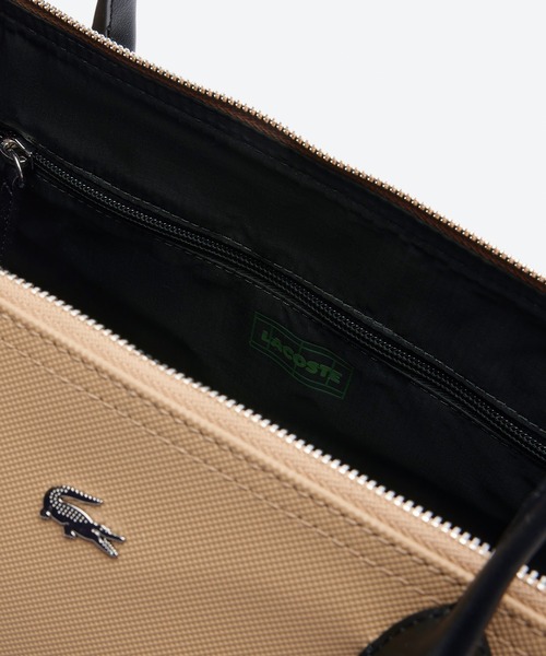 LACOSTE（ラコステ）の「ラコステアテナ トートバッグ（トートバッグ・レディース・ブラック/ベージュ・FREE）」の10枚目の写真