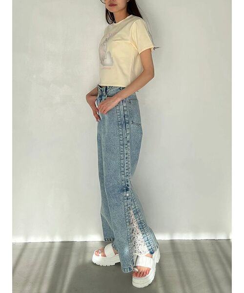 SLIT LINE PANTS ふじあみ　スリットラインパンツ【新品】 SLIT LINE PANTS ふじあみ スリットラインパンツ【新品】 パンツ