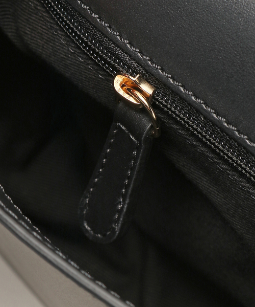 Spick & Span（スピックアンドスパン）の「《一部店舗+WEB限定》DEMELLIER / デメリエー Small Vancouver（ショルダーバッグ・レディース・キャメル/ブラック・FREE）」の11枚目の写真