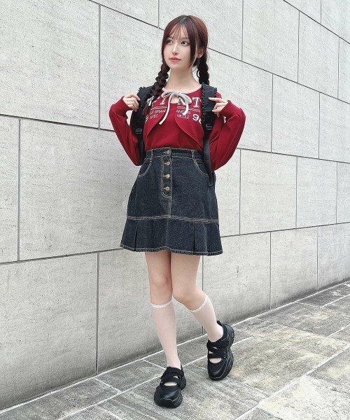 F i.n.t（フィント）の「【LLサイズあり】レースベルクロ厚底