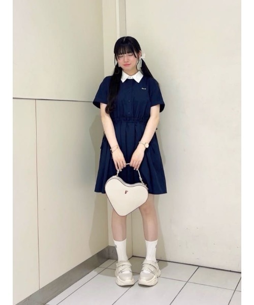 セール】【LLサイズあり】レースベルクロ厚底スニーカー/fint