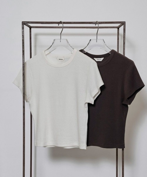 TODAYFUL Compact Smooth T-shirts コンパクトスムースTシャツ