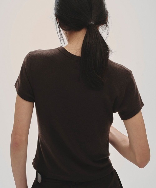 トゥデイフル　Tシャツ　トップス TODAYFUL (トゥデイフル）Compact Ringer Tee☆ 25秋冬予約2