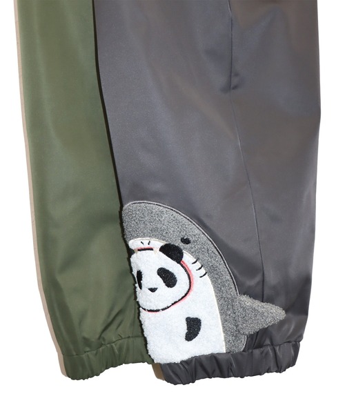 go slow caravan（ゴースローキャラバン）の「サメパンダ バルーンパンツ(M2)（その他パンツ・メンズ・チャコール/ホワイト・L/XL/M）」の7枚目の写真