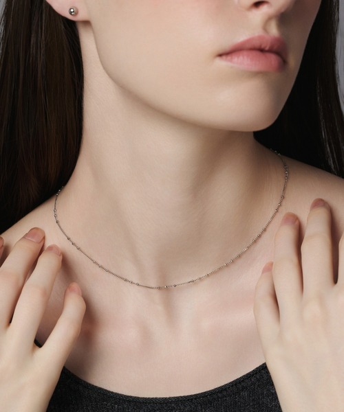 CENE（セネ）の「【CENE】セネ/ステップボールネックレス（ネックレス・レディース・シルバー/ゴールド・FREE）」の2枚目の写真