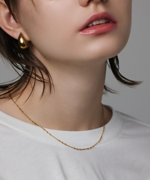 CENE（セネ）の「【CENE】セネ/ステップボールネックレス（ネックレス・レディース・シルバー/ゴールド・FREE）」の4枚目の写真