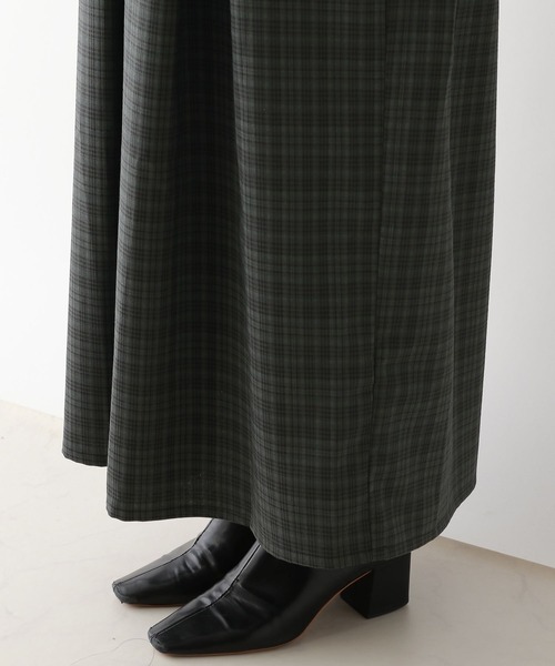 RAGEBLUE（レイジブルー）の「バックリボン/チェックキャミワンピース（ワンピース・レディース・ライトグレー/グリーン/ダークグレー・FREE）」の21枚目の写真