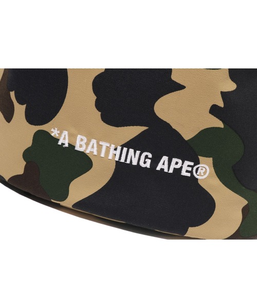 A BATHING APE（アベイシングエイプ）の「1ST CAMO DRAWSTRING BAG（ショルダーバッグ・メンズ・グリーン/イエロー・FREE）」の8枚目の写真