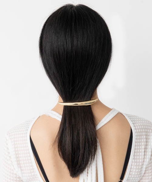 CONTROL FREAK / CTFK(コントロールフリーク)の「CONTROL FREAK / CTFK(コントロールフリーク)DAYFITバレッタ(バレッタ/ヘアクリップ・レディース・ゴールド/シルバー・FREE)」の5枚目の写真