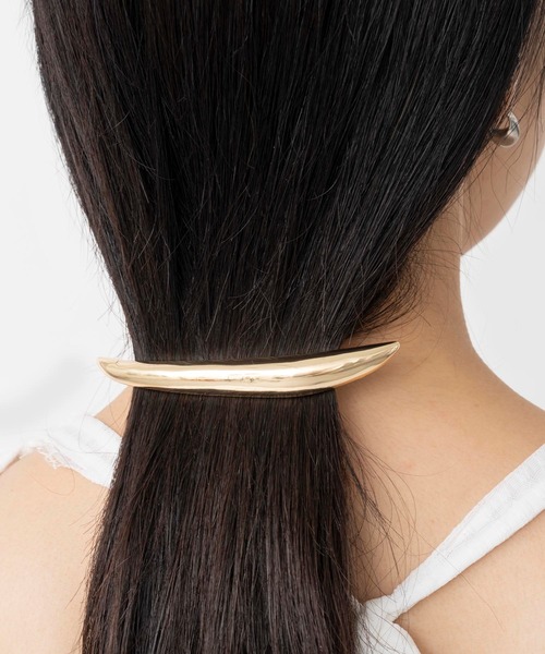 CONTROL FREAK / CTFK(コントロールフリーク)の「CONTROL FREAK / CTFK(コントロールフリーク)DAYFITバレッタ(バレッタ/ヘアクリップ・レディース・ゴールド/シルバー・FREE)」の6枚目の写真