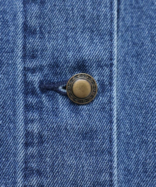 somari imagination(ソマリ イマジネーション)の「『花柄モチーフデニムブルゾン』(デニムジャケット・レディース・ブルー・FREE)」の15枚目の写真