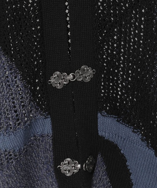 HARE(ハレ)の「ハイショクラインメタルボタンカーディガン(HARE)(カーディガン/ボレロ・メンズ・ブラック/ホワイト/グレー・FREE)」の21枚目の写真