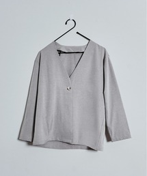 W:Huku（フーク）の「ポケッタブル 軽量 ジャケット（ノーカラージャケット）」