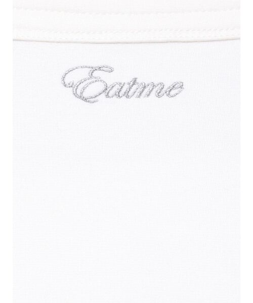 EATME(イートミー)の「オフショルダーラインTOP(Tシャツ/カットソー・レディース・オフホワイト/ブラック・FREE)」の11枚目の写真