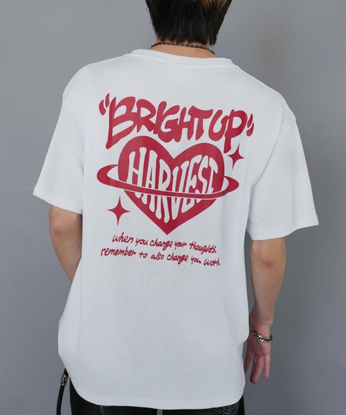 SPINNS - アバンティーズ SPINNSコラボ ティシャツ セール】ヴィンテージライクピグメントTシャツ/マリアプリント
