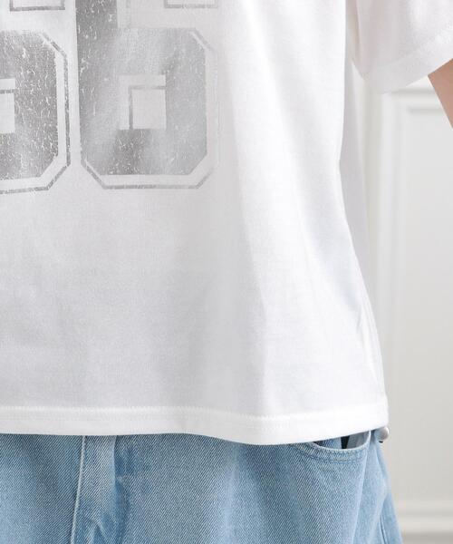 専用✧ピンクラテ✧新品✧おまとめ3点150 セール】サイドアジャスターナンバリングTシャツ（Tシャツ