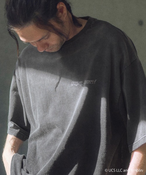 ADAM PATEK（アダムパテック）の「ADAMPATEK/ <BACK TO THE FUTURE>GREAT SCOOT! T/バックトゥザフューチャーコラボT(AP2514041)（Tシャツ/カットソー・レディース・ブラック・1/2）」の3枚目の写真