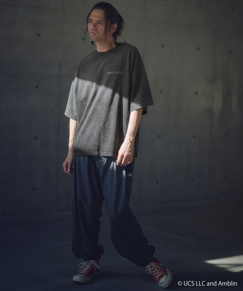 ADAM PATEK（アダムパテック）の「ADAMPATEK/ <BACK TO THE FUTURE>GREAT SCOOT! T/バックトゥザフューチャーコラボT(AP2514041)（Tシャツ/カットソー・レディース・ブラック・1/2）」の6枚目の写真