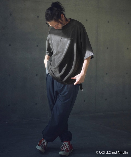 ADAM PATEK（アダムパテック）の「ADAMPATEK/ <BACK TO THE FUTURE>GREAT SCOOT! T/バックトゥザフューチャーコラボT(AP2514041)（Tシャツ/カットソー・レディース・ブラック・1/2）」の7枚目の写真