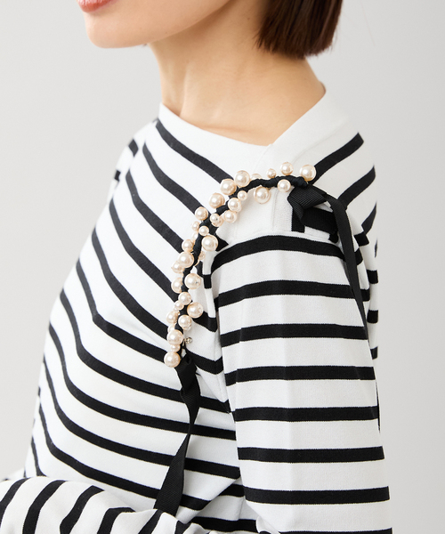 ヘアアクセサリー MAISON GUILLEMETTE 追加》MAISON GUILLEMETTE/メゾンギヨメット BROOCH RIBBON