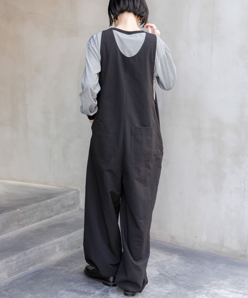 FORK&SPOON　テントラインUネックワンピース BLACK 1 FORK&SPOON テントラインUネックワンピース[DFA5-26V138]｜URBAN