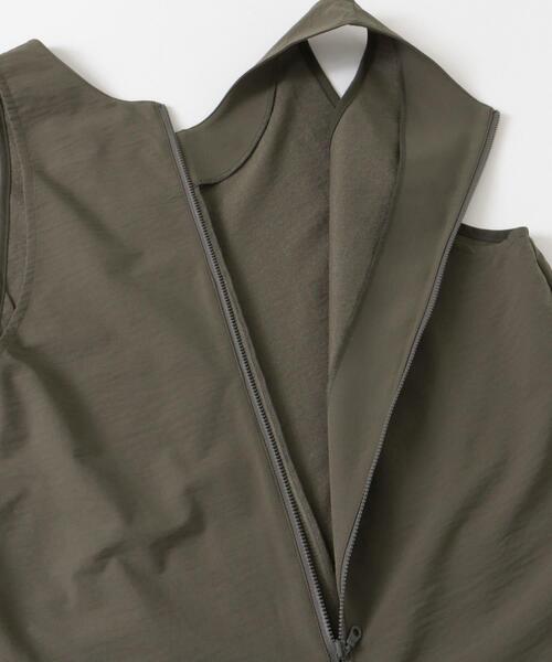 FORK&SPOON（フォークアンドスプーン）の「FORK&SPOON　フロントジップオールインワン（ワンピース・レディース・ブラック/ブラウン系その他・1/2）」の8枚目の写真