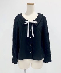 DearMyLoveWhip（ディアマイラブホイップ）の「【大きいサイズ】選べる衿レース重ね上品ブラウス（シャツ/ブラウス）」
