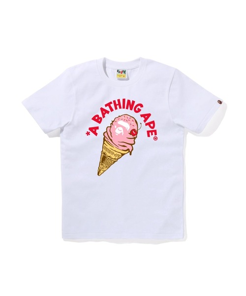 A BATHING APE アイスクリームTシャツ　icecream bape ICE CREAM TEE | bape.com