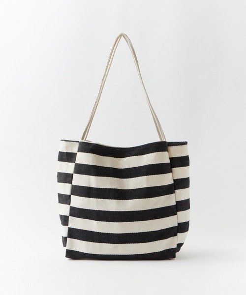 セール】Border Big Size Tote Bag / ボーダービックサイズ