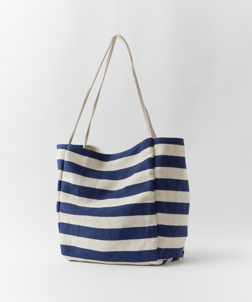 セール】Border Big Size Tote Bag / ボーダービックサイズトート
