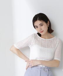 ◇ボートネックシアーレーストップス