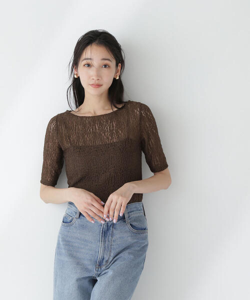 新品未使用　BEAUTY&YOUTH レーストップス 楽天市場】【SALE／80%OFF】レース Tブラウス UNITED ARROWS