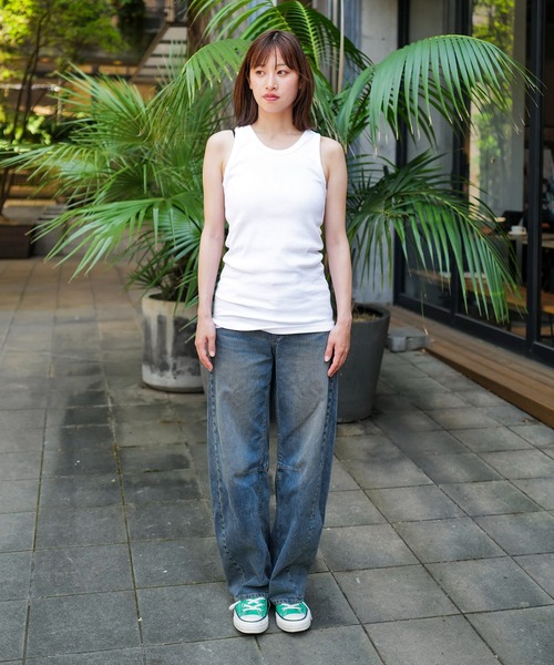 DISCUS(ディスカス)の「【DISCUS/ディスカス】パック入り リブタンクトップ(タンクトップ・メンズ・ホワイト/グレー/ネイビー/ブラック・X-LARGE/LARGE/MEDIUM)」の8枚目の写真