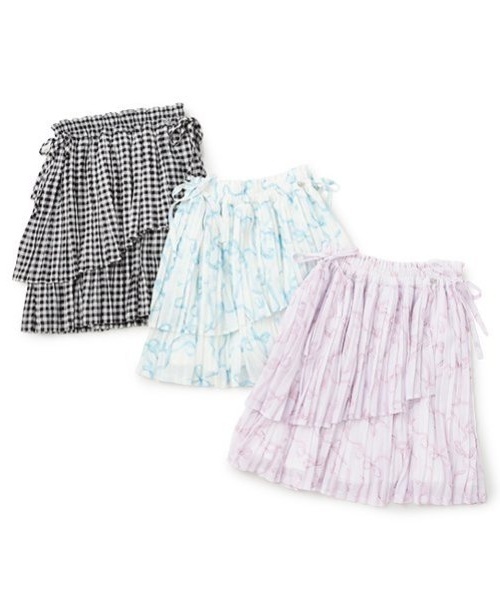 セール】【ニコ☆プチ・Cuugal掲載】ランダムプリーツスカート