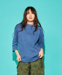 3/4 RAGLAN TEE PIGMENT DYE/ 3/4 ラグランティー ピグメントダイ