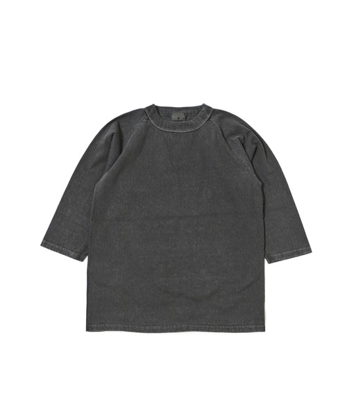 Goodwear(Since1983)(グッドウェア)の「3/4 RAGLAN TEE PIGMENT DYE/ 3/4 ラグランティー ピグメントダイ(Tシャツ/カットソー・メンズ・パープル/ベージュ/グリーン/ブラック/オレンジ/ネイビー/グレー・X-LARGE/LARGE/MEDIUM)」の8枚目の写真