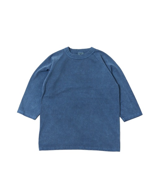 Goodwear(Since1983)(グッドウェア)の「3/4 RAGLAN TEE PIGMENT DYE/ 3/4 ラグランティー ピグメントダイ(Tシャツ/カットソー・メンズ・パープル/ベージュ/グリーン/ブラック/オレンジ/ネイビー/グレー・X-LARGE/LARGE/MEDIUM)」の12枚目の写真