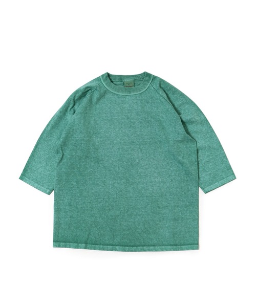 Goodwear(Since1983)(グッドウェア)の「3/4 RAGLAN TEE PIGMENT DYE/ 3/4 ラグランティー ピグメントダイ(Tシャツ/カットソー・メンズ・パープル/ベージュ/グリーン/ブラック/オレンジ/ネイビー/グレー・X-LARGE/LARGE/MEDIUM)」の11枚目の写真