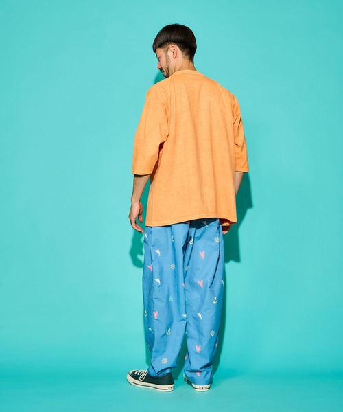 Goodwear(Since1983)(グッドウェア)の「3/4 RAGLAN TEE PIGMENT DYE/ 3/4 ラグランティー ピグメントダイ(Tシャツ/カットソー・メンズ・パープル/ベージュ/グリーン/ブラック/オレンジ/ネイビー/グレー・X-LARGE/LARGE/MEDIUM)」の18枚目の写真