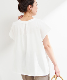 ウォッシャブル / UVカット / サイドギャザーフレンチプルオーバー