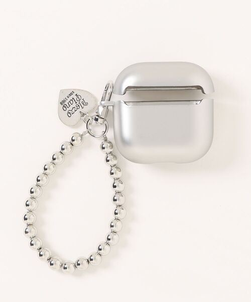 Fun & Daily（ファンアンドデイリー）の「Silver Strap Airpods 4 Case　/ エアポッズ第4世代（ヘッドフォン/イヤホン・レディース・シルバー・FREE）」の2枚目の写真