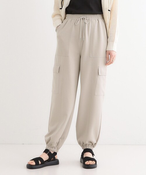 Cutie Blonde（キューティーブロンド）の「【洗える/S-LL】やわらかジョガーカーゴパンツ（その他パンツ・レディース・ナチュラル/ブラック・01/02/03/04）」の7枚目の写真