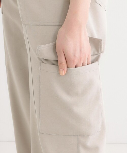 Cutie Blonde（キューティーブロンド）の「【洗える/S-LL】やわらかジョガーカーゴパンツ（その他パンツ・レディース・ナチュラル/ブラック・01/02/03/04）」の17枚目の写真
