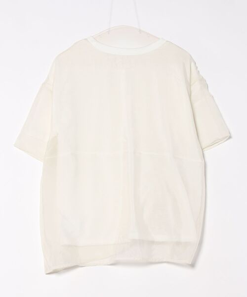 aimoha（アイモハ）の「前絞りアシンメトリートップス (SS)（Tシャツ/カットソー・レディース・グレー/ブラック/オフホワイト/チョコ・FREE）」の7枚目の写真