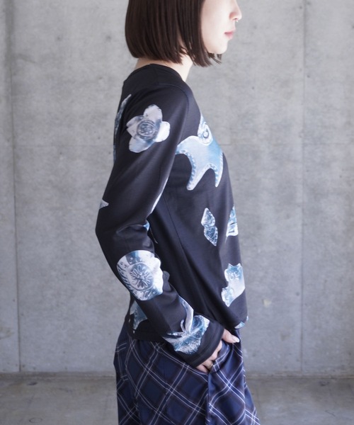 chopova lowena ポリエステル　プリントTシャツ Chopova Lowenaのマルチカラー Toy Box オーバーサイズ 半袖T