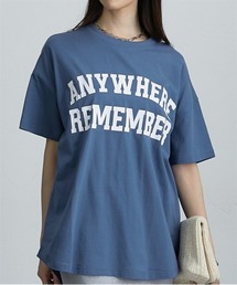 ロゴプリントオーバーサイズ半袖Ｔシャツ