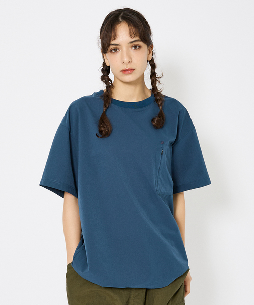 NANGA（ナンガ）の「【NANGA/ナンガ】Dot Air COMFY TEE（Tシャツ/カットソー・メンズ・ベージュ系その他/ブラック/ブルー系その他・M/L/XL）」の3枚目の写真
