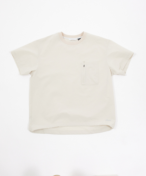 NANGA（ナンガ）の「【NANGA/ナンガ】Dot Air COMFY TEE（Tシャツ/カットソー・メンズ・ベージュ系その他/ブラック/ブルー系その他・M/L/XL）」の7枚目の写真